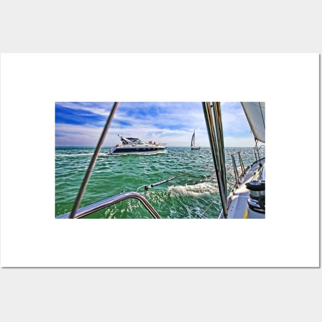 sailing Wall Art by terezadelpilar